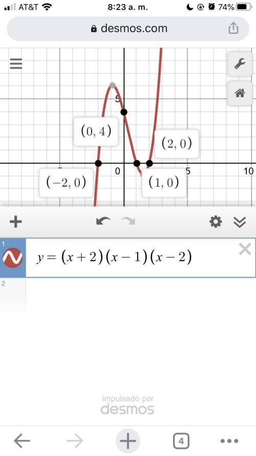2. Kelsey has a list of possible functions. Pick one of the g(x) functions below and then describe t