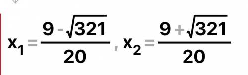 Solve 10x^2=6+9x
Help please