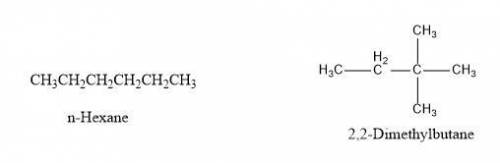 Explain in terms of molecular formulas and structural formulas why 2,2-dimethylbutane is an isomer o