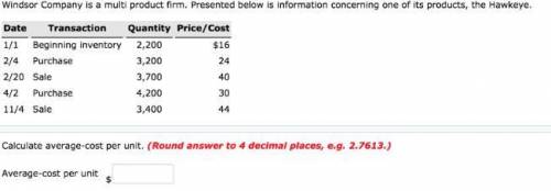 Compute cost of goods sold, assuming Waterway uses: (Round average cost per unit to 4 decimal places