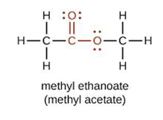 Which functional group is found in methyl ethanoate?

A central carbon is double bonded to O above,