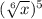 (\sqrt[6]{x} )^5