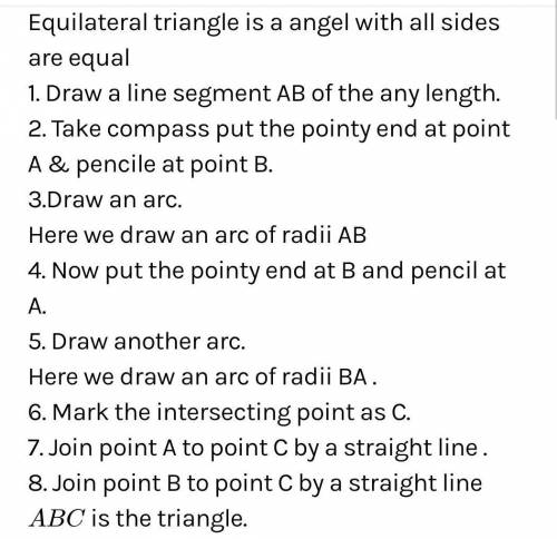Prove that an equilateral triangle can be constructed on any given line segment