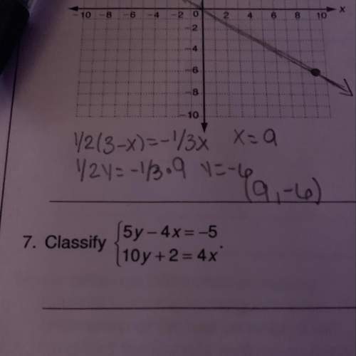 I’m having trouble with number 7 i know how to substitute it but i don’t know how to classify it. !