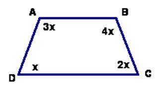 Find the measure of angle a. a. 36° b. 108° c. 144°