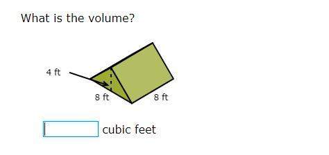 What is the volume? __ cubic feet