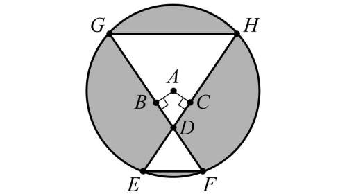 If ba=ca which of the following is true gf=ef triangle edf= triangle gdh ed=dh