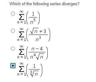 Is this correct? the answer i picked was the only one that had no limit. if i did it correctly the