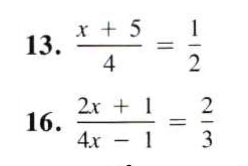Any ideas on how to find the value of 'x' on either 13 or 16? anything !
