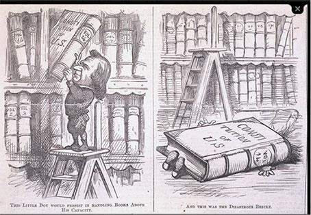 Public domain what was the effect of this cartoon in 1867? it demonstrated the weakness of the veto