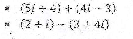 It performs the following operations of the complex numbers would greatly appreciate : )