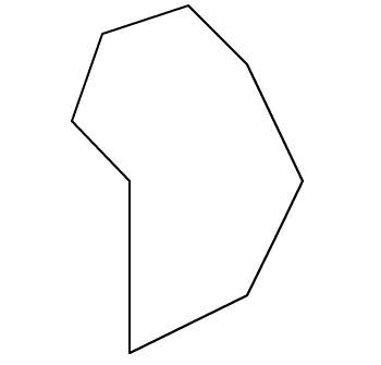 Which classification correctly describes the polygon?  a. concave octa