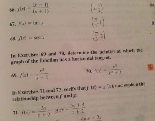 Not sure how to do #69, it's a calc 1 question