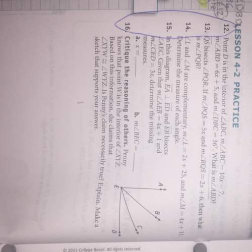 Can someone me solve 13-16? ? i don't understand geometry at all at the moment.. i need tips..