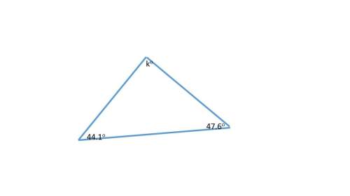 20 points 4 questions!  find k. classify this triangle as acute, right, or o