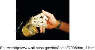 Robotic technology is used for servicing spacecrafts. one group of scientists used robotic technolog