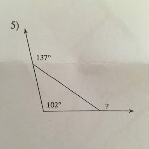 Does anyone know how to do this ? angles in a triangle ?