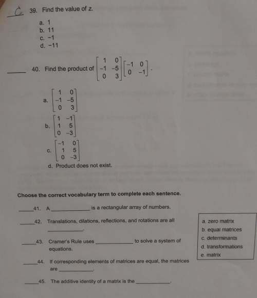 Problems 40-45 i need assistance with