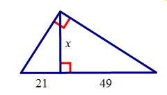 find the value of x. round the answer to the nearest tenth, if needed.  a.9