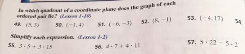 Can you guys answer 53, 55 &amp; 57 ?