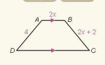 Ineed an answer asap! what is the length ab if the quadrilateral is an isosceles trapezoid?