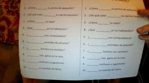 Plz me i need ! im not sure what this worksheets asking for but it says habia o era?  primo