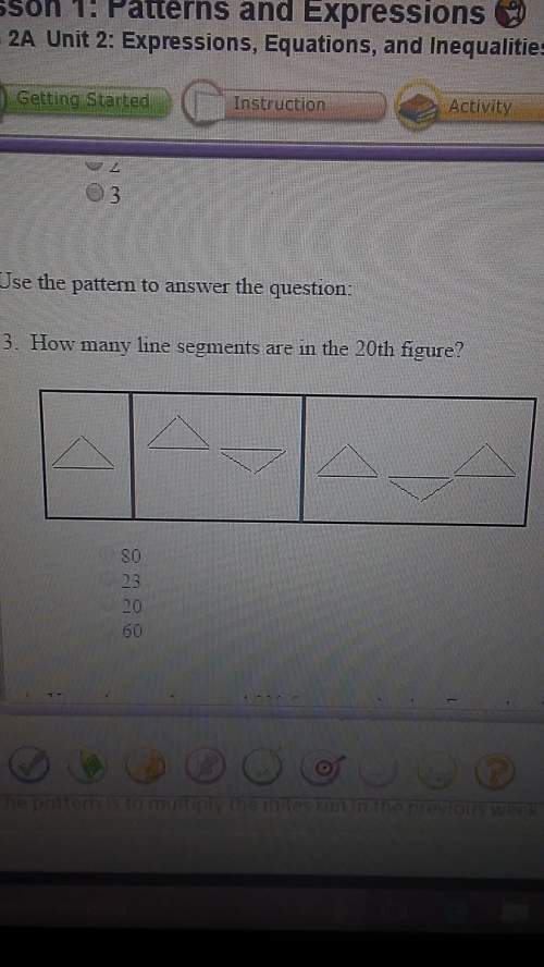 How many line segments are in the 20th figure?