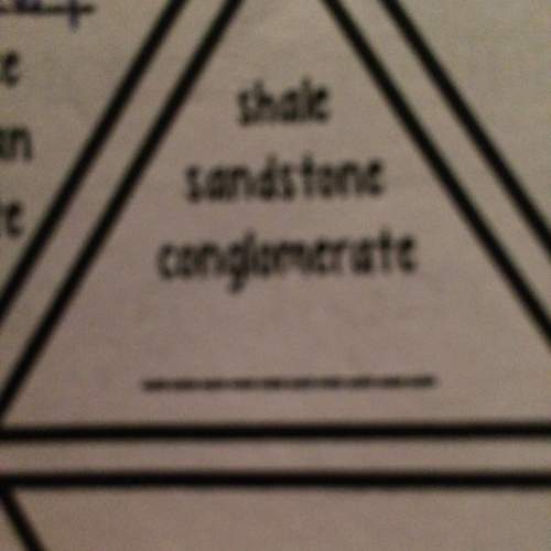 Shale,sandstone,conglomerate fill in the blank