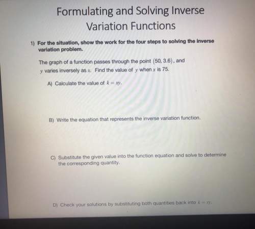 Formulating and solving inverse variation functions