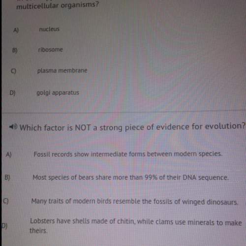 Which factor is not a strong piece of evidence for evolution