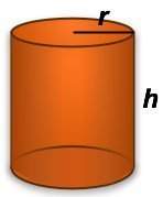 Find the volume of a cylinder with a radius of 3 cm and a height of 7 cm. a) 9π cm3  b)