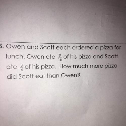 How much more pizza did scott eat than