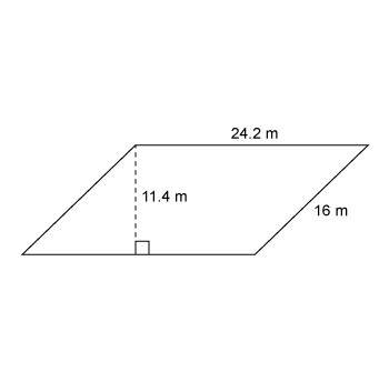 What is the area of the parallelogram?  a.  13