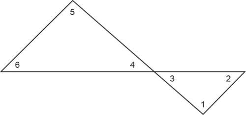 Given m1 = 79, m3 = 27, and m5 = 82, find the measure of the remaining angles
