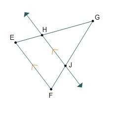 Using the side-splitter theorem, which segment length would complete the proportion?  g