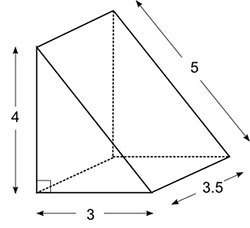 What is the area of the prism below? i will give brainliest to the best answer! in advance.