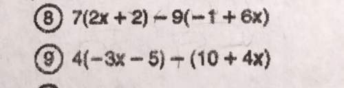 For number 8 and nine, how do you simplify these expressions? ?