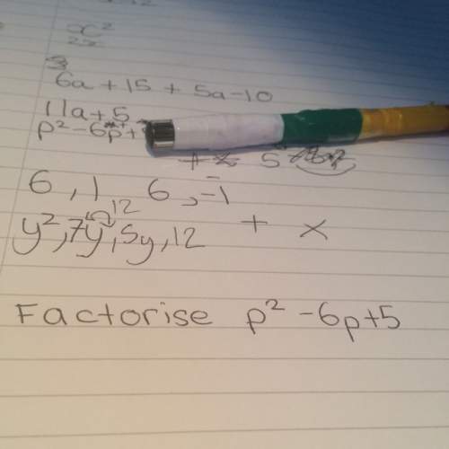 Factorise p^2-6p+5,, my minds gone blank i've forgot which way round the finding numbers that x&amp;
