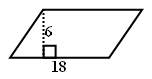 Find the area of the parallelogram.