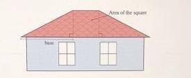 Margaret needs to put a new gutter on one side of her roof. The shape of her roof is made up of two