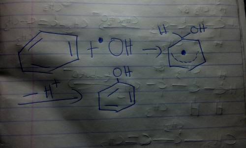 Benzene and alkyl-substituted benzenes can be hydroxylated by reaction with H2O2 in the presence of