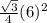 \frac{\sqrt{3}}{4}(6)^2