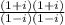 \frac{(1+i)(1+i)}{(1-i)(1-i)}