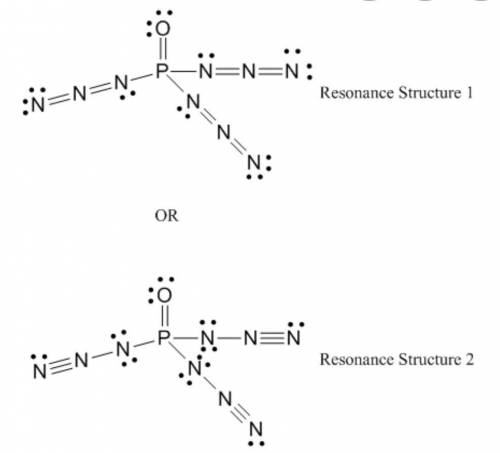 What is the lewis structure for OP(N3)3