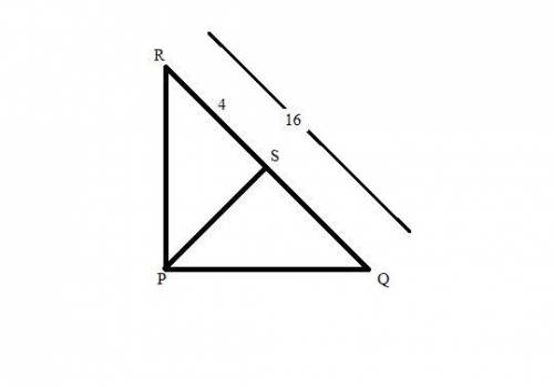 (03.06 HC) Seth is using the figure shown below to prove the Pythagorean Theorem using triangle simi