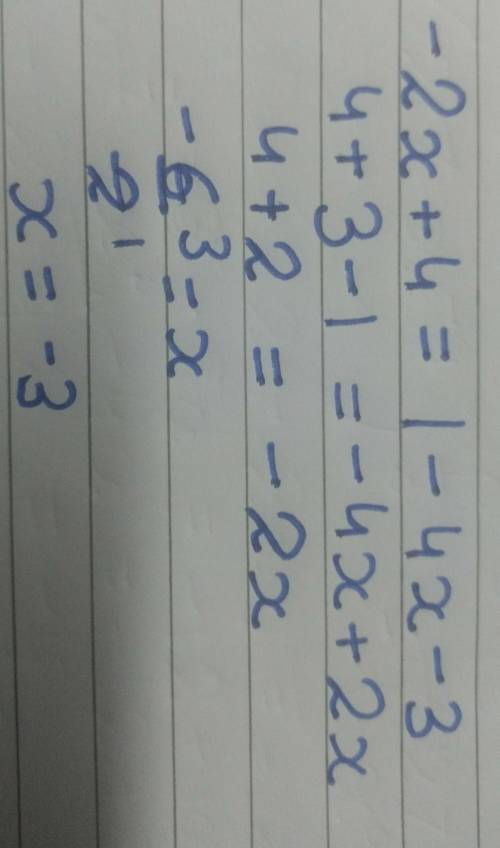 Solve the equation (show work if possible)