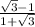 \frac{\sqrt{3}-1 }{1+\sqrt{3} }