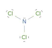 What is the lewis atomic structure for ncl3