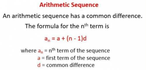 the first term of an arithmetic sequence is equal to 200 and the common differencence is equal to -1