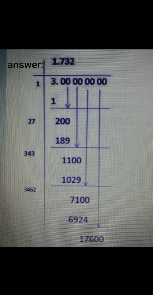 HELP!!

PLEASE MARKING BRAINLIEST
please find the square root of..
5,3,and 10...
Show work? Please :